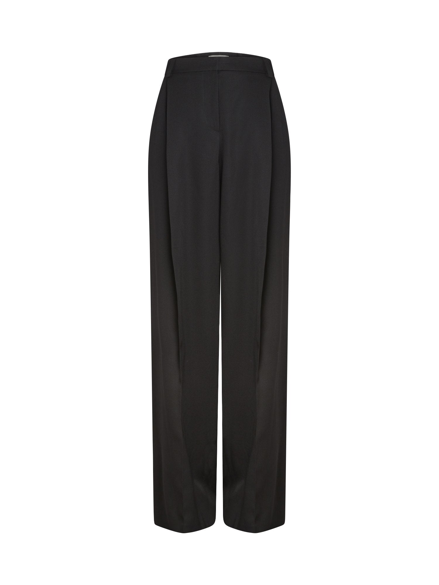 Pantalon ample en laine - Noir