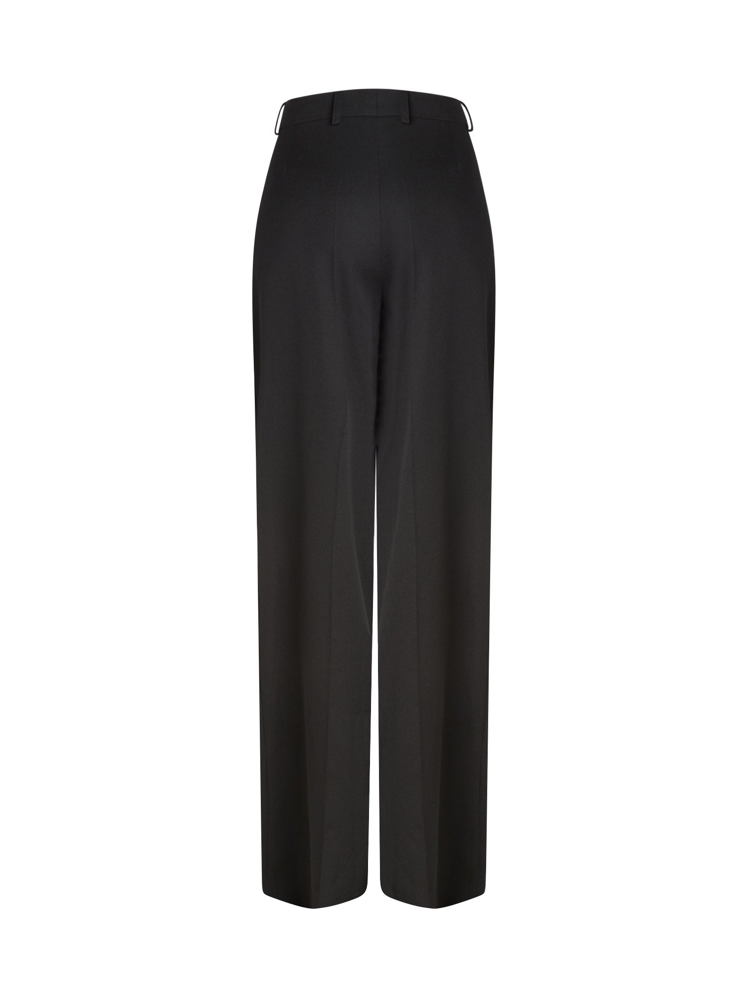 Pantalon ample en laine - Noir