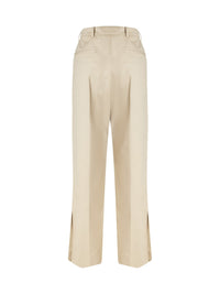 Pantalon gabardine - Sable