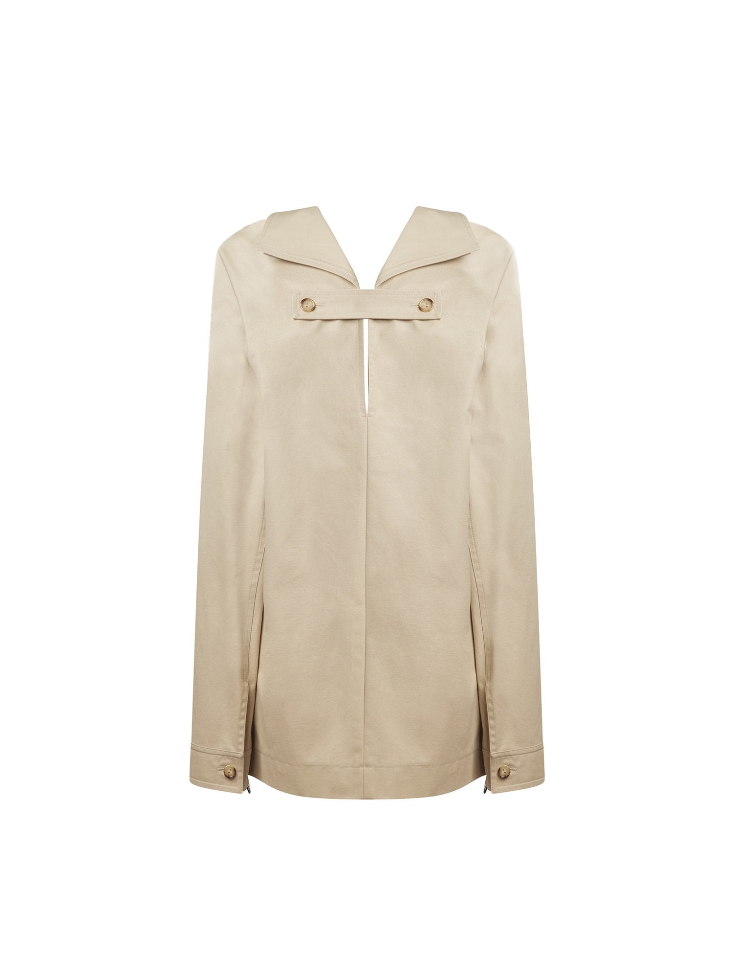 Veste gabardine en coton - Sable