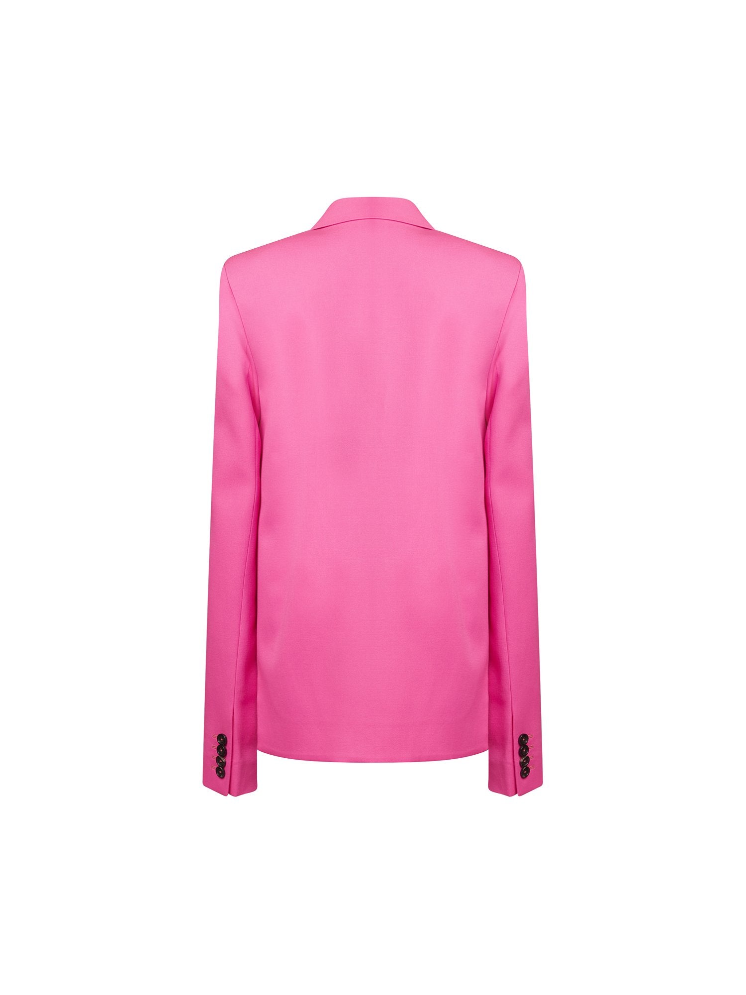 Veste gabardine plissée - Rose Neon
