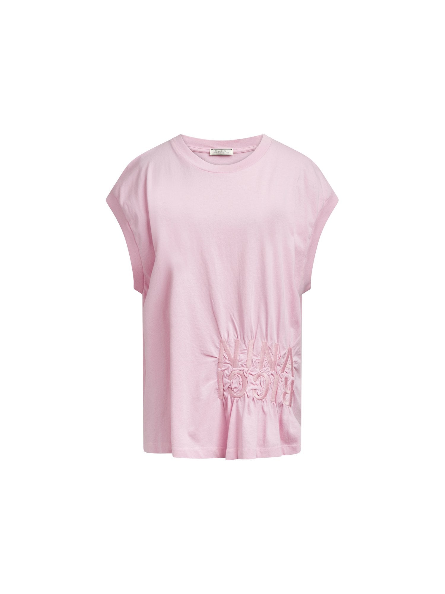 Top sans manche en coton jersey - Bubblegum
