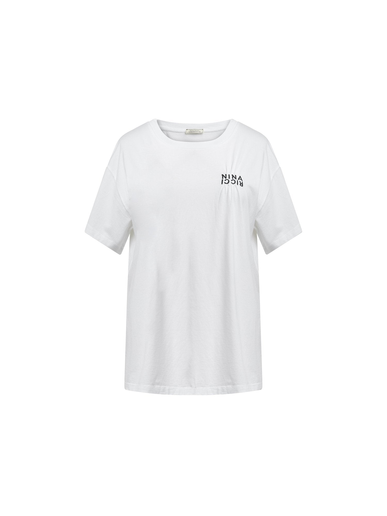 T-shirt manches courtes en coton - Blanc