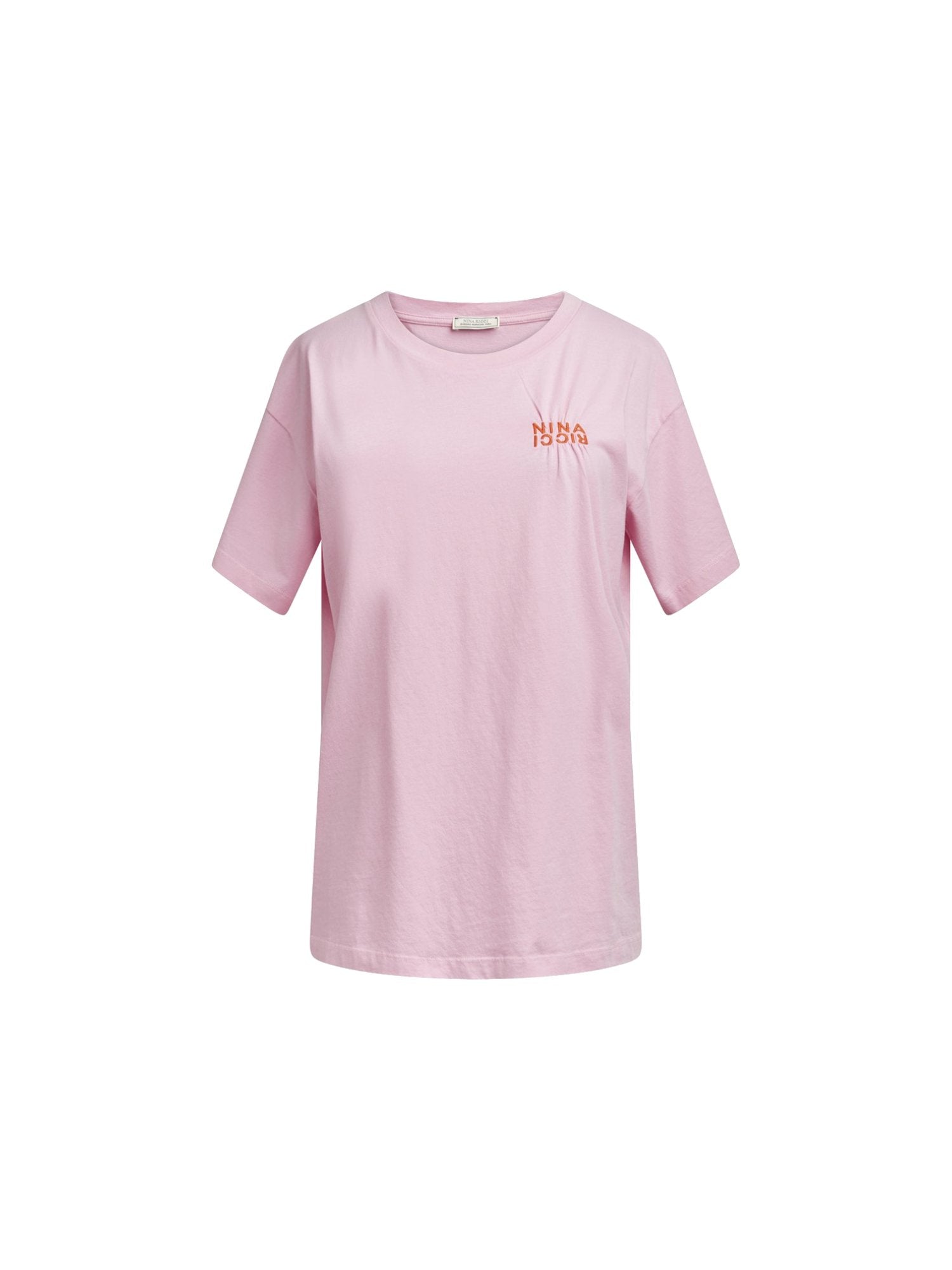 T-shirt manches courtes en coton - Bubblegum