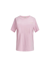 T-shirt manches courtes en coton jersey - Bubblegum