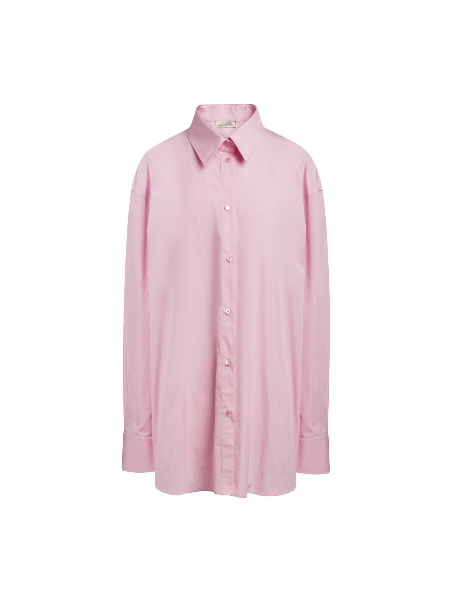 Chemise manches longues en popeline - Rose & Rose