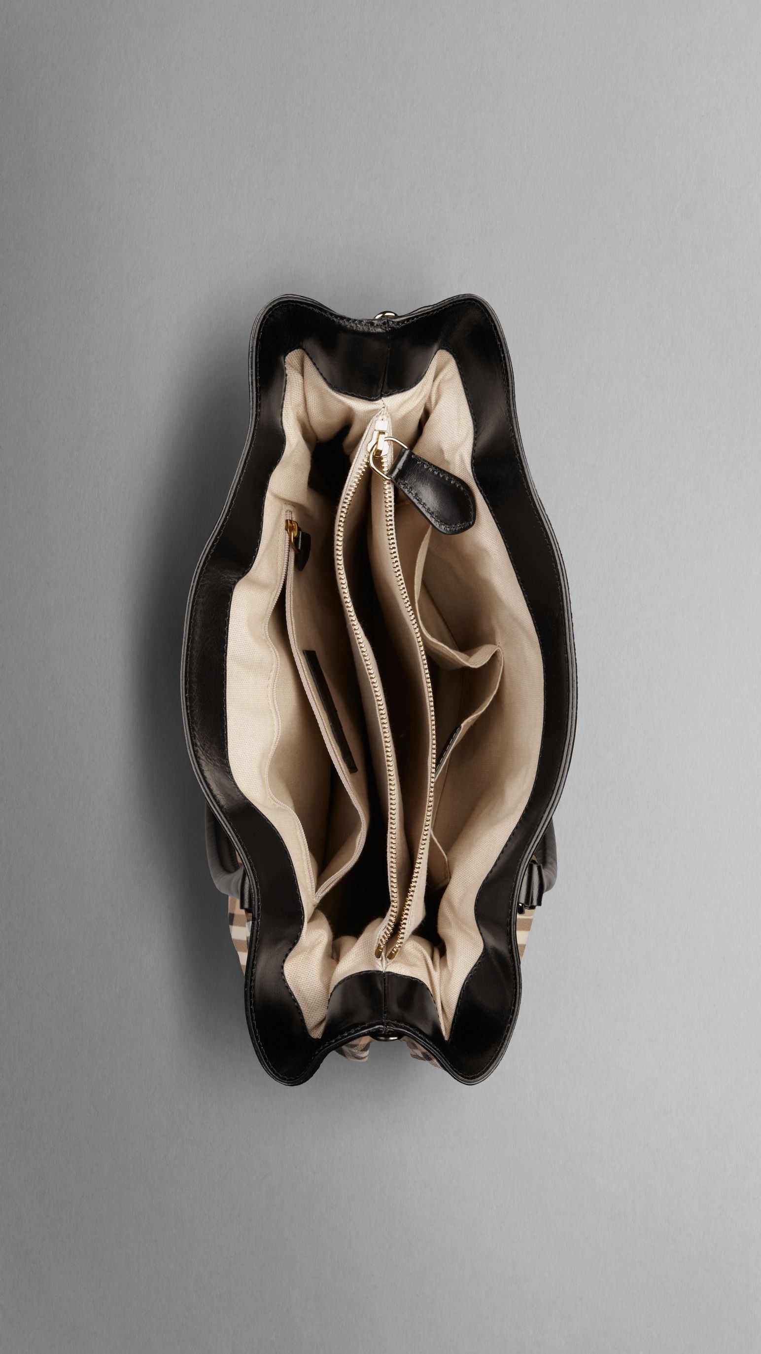 Sac tote medium en Haymarket Check - Black