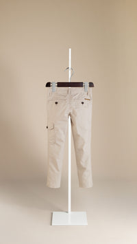 Pantalon chino skinny en coton - Trench