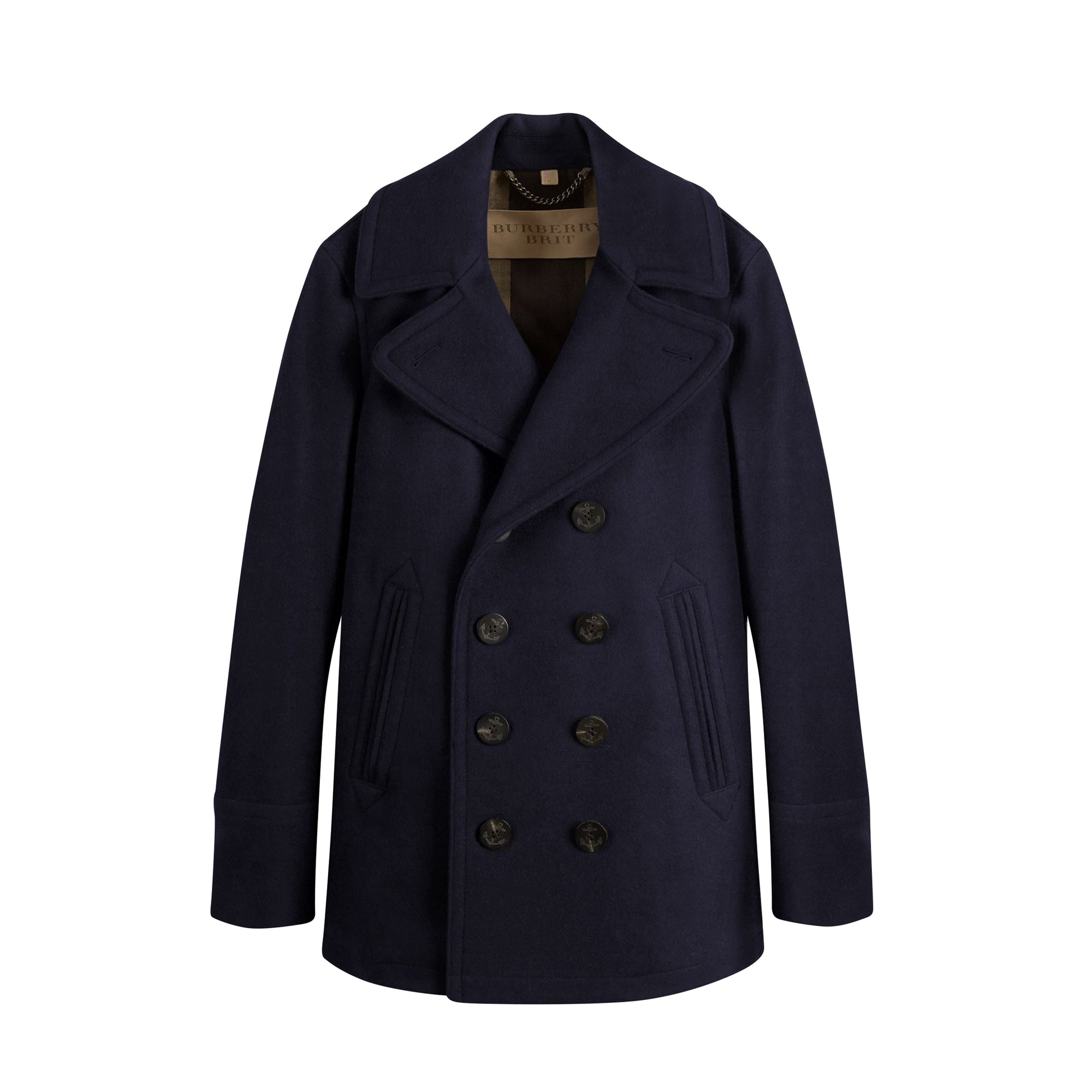 Caban en laine et cachemire - Navy