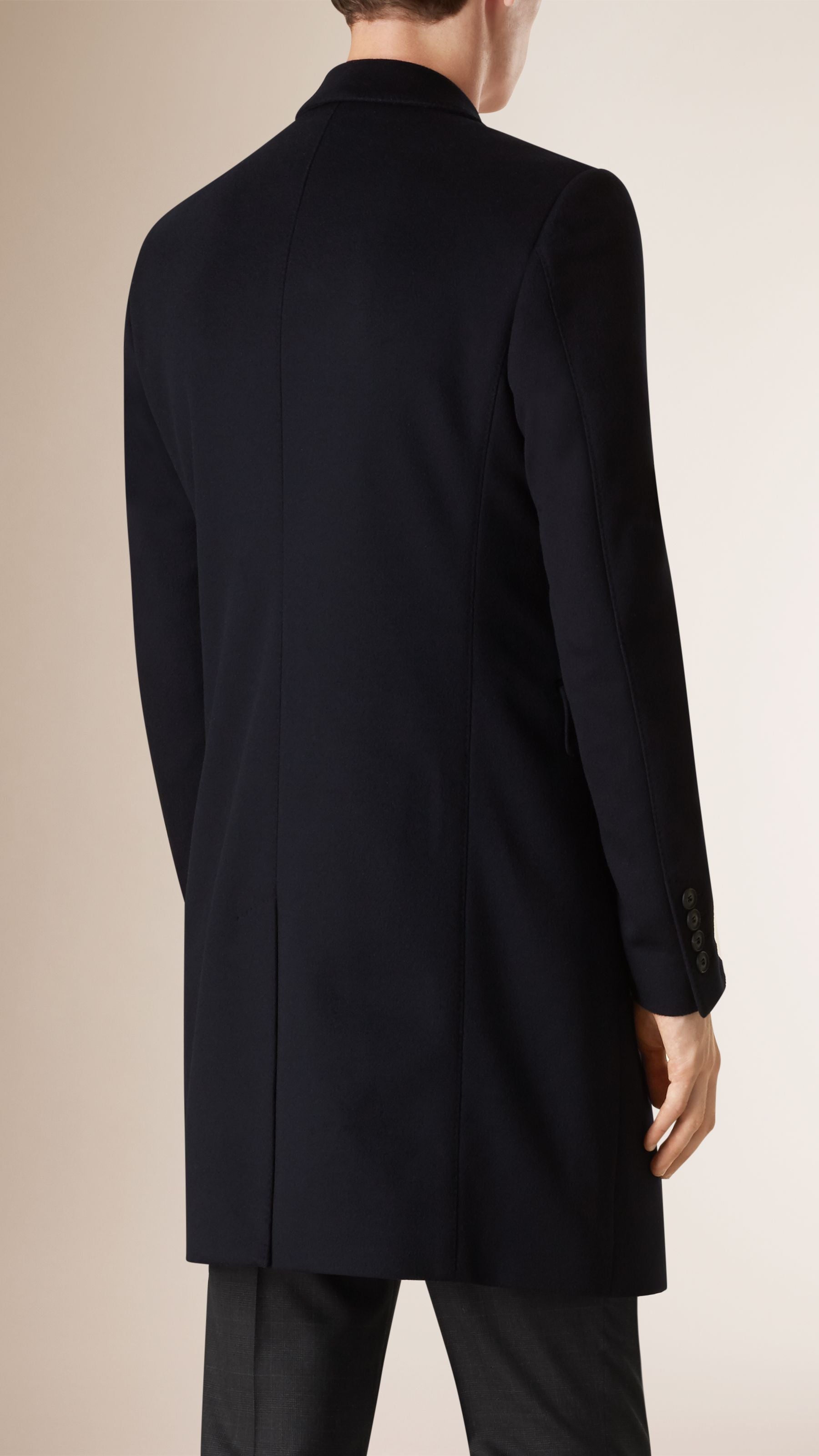Pardessus en laine et cachemire - Navy