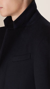 Pardessus en laine et cachemire - Navy
