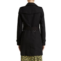 The Sandringham Trench mi-long - Black