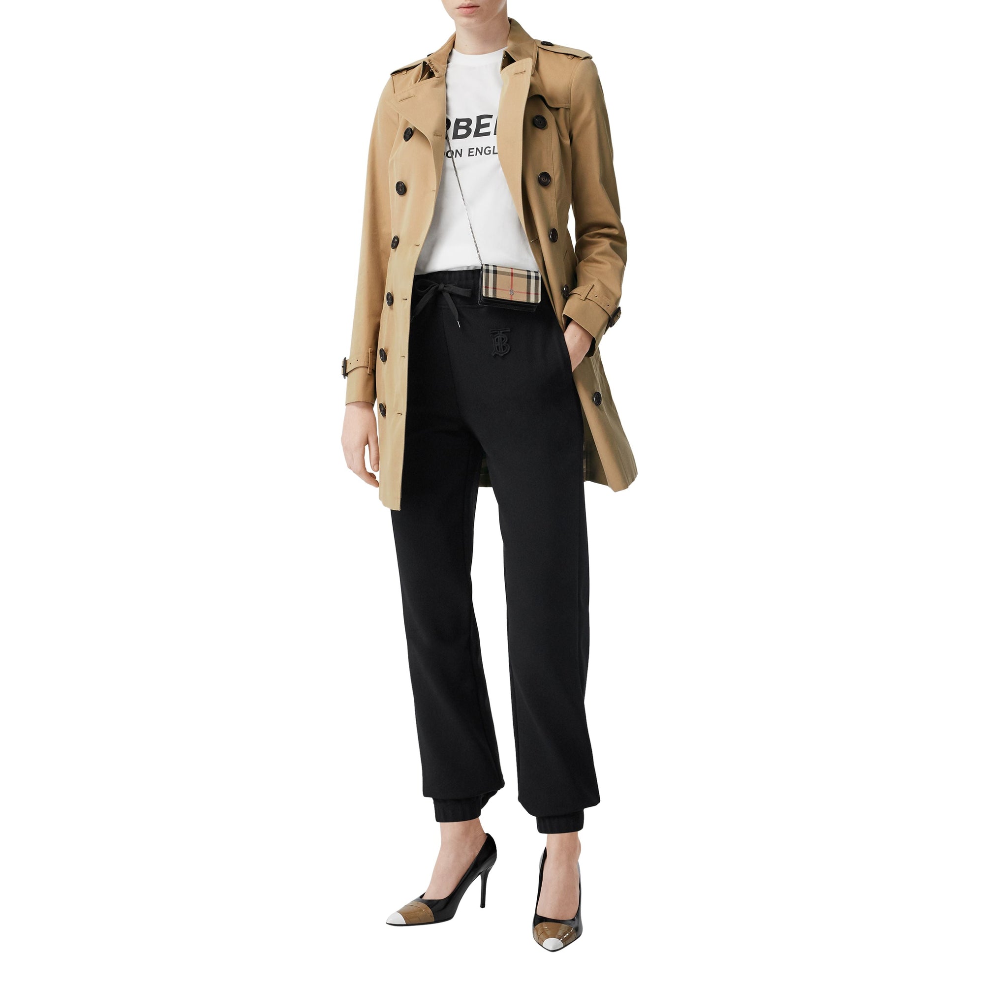 The Sandringham Trench mi-long - Honey