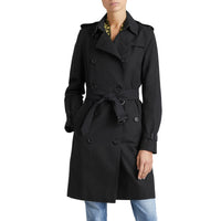 The Kensington Trench long - Black