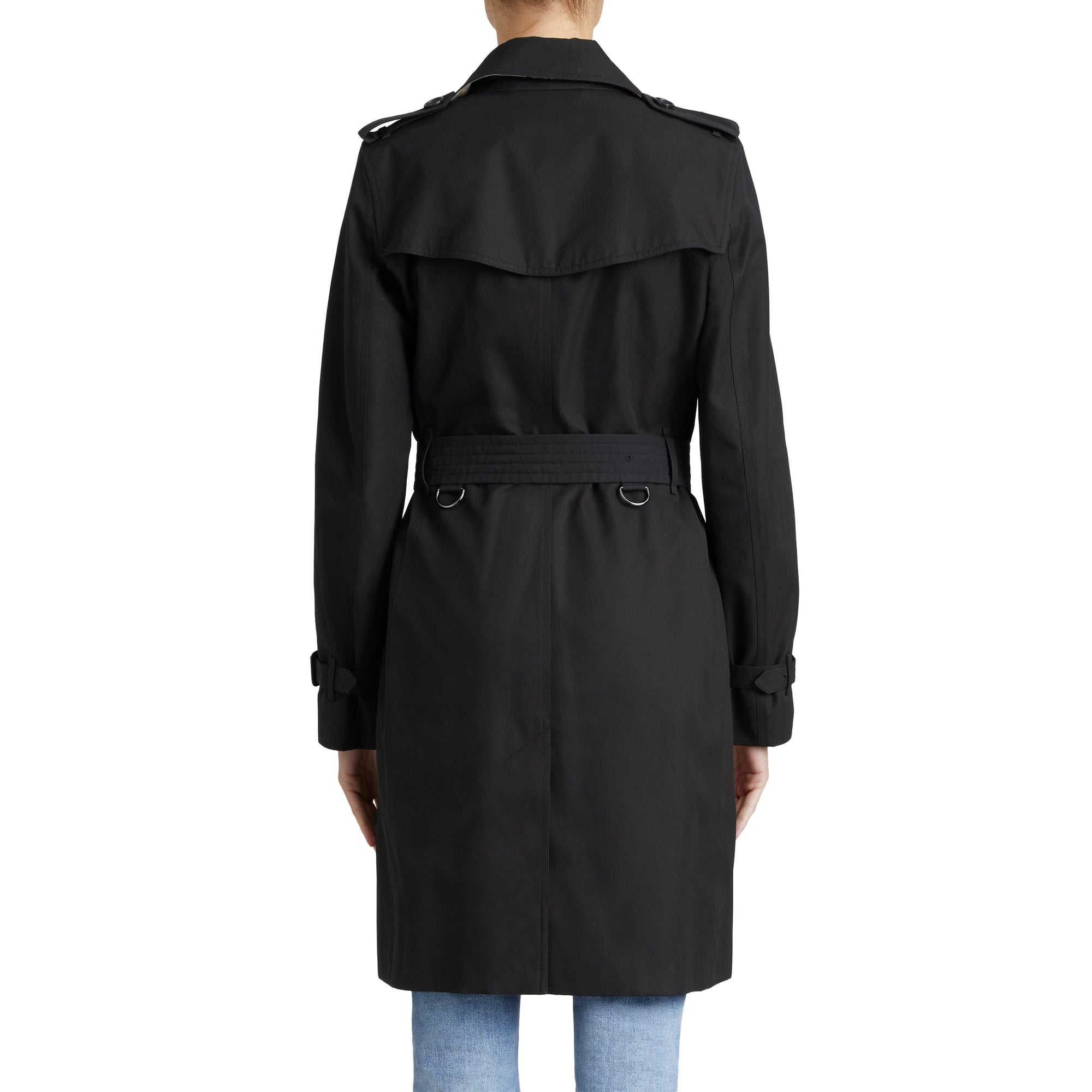 The Kensington Trench long - Black