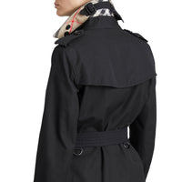 The Kensington Trench long - Black