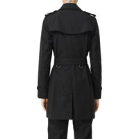 The Kensington Trench mi-long - Black