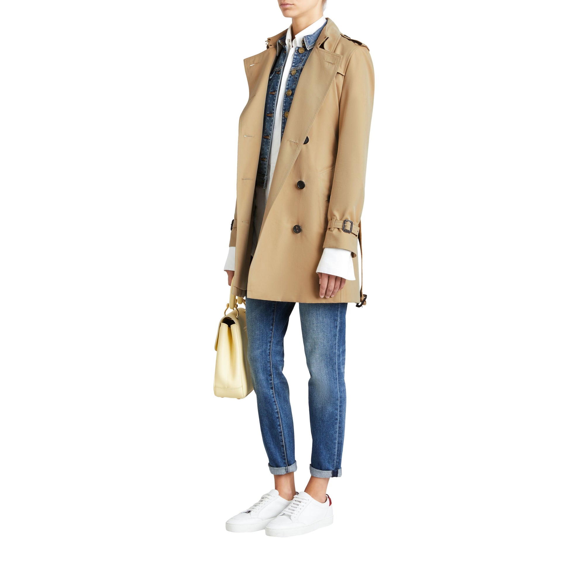 The Kensington Trench mi-long - Honey