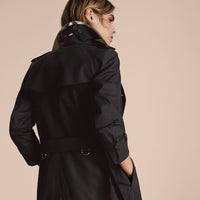 The Westminster Trench-coat Heritage long - Black