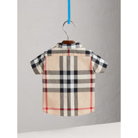 Chemise en sergé de coton à motif check - New Classic Check