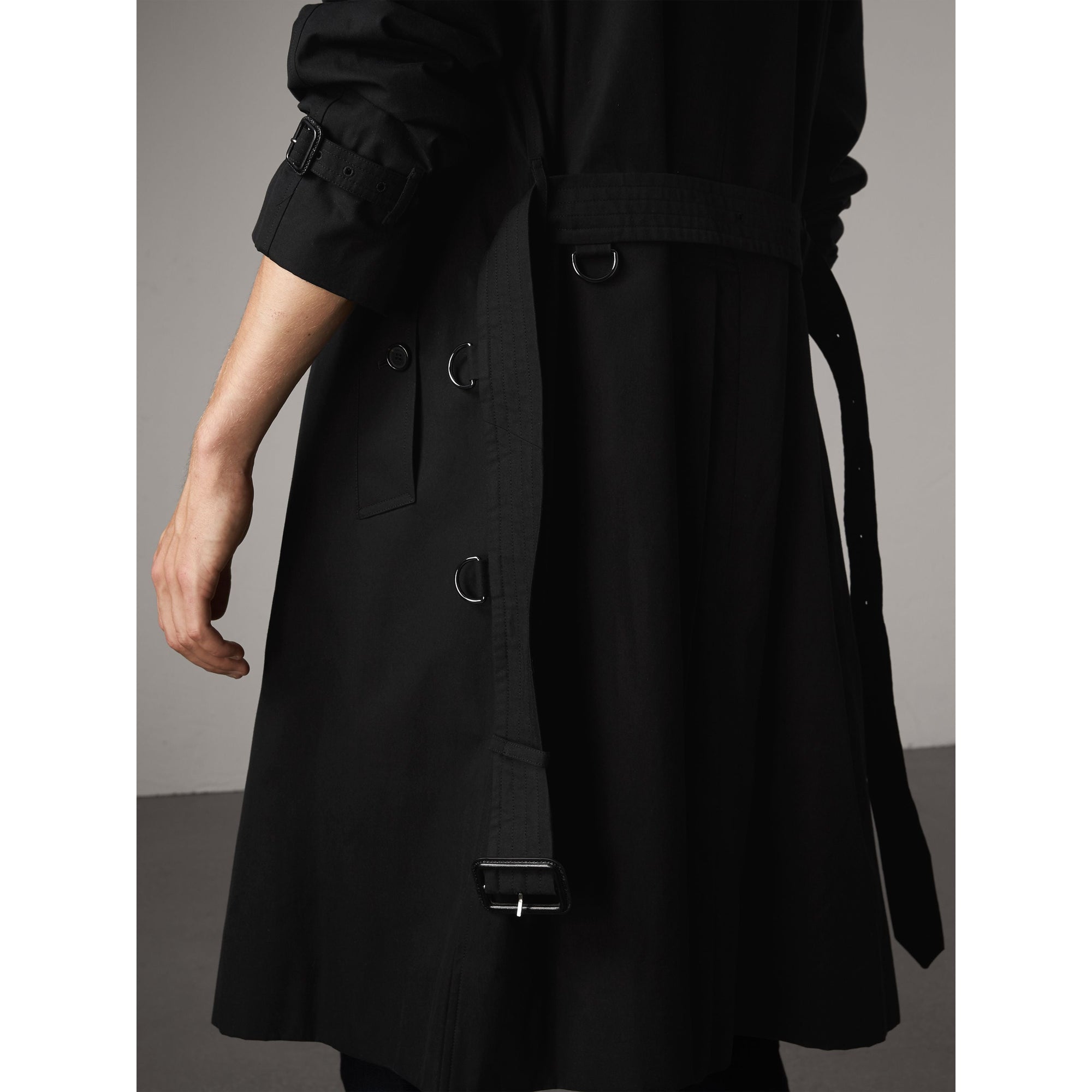 The Westminster Trench extra-long - Black