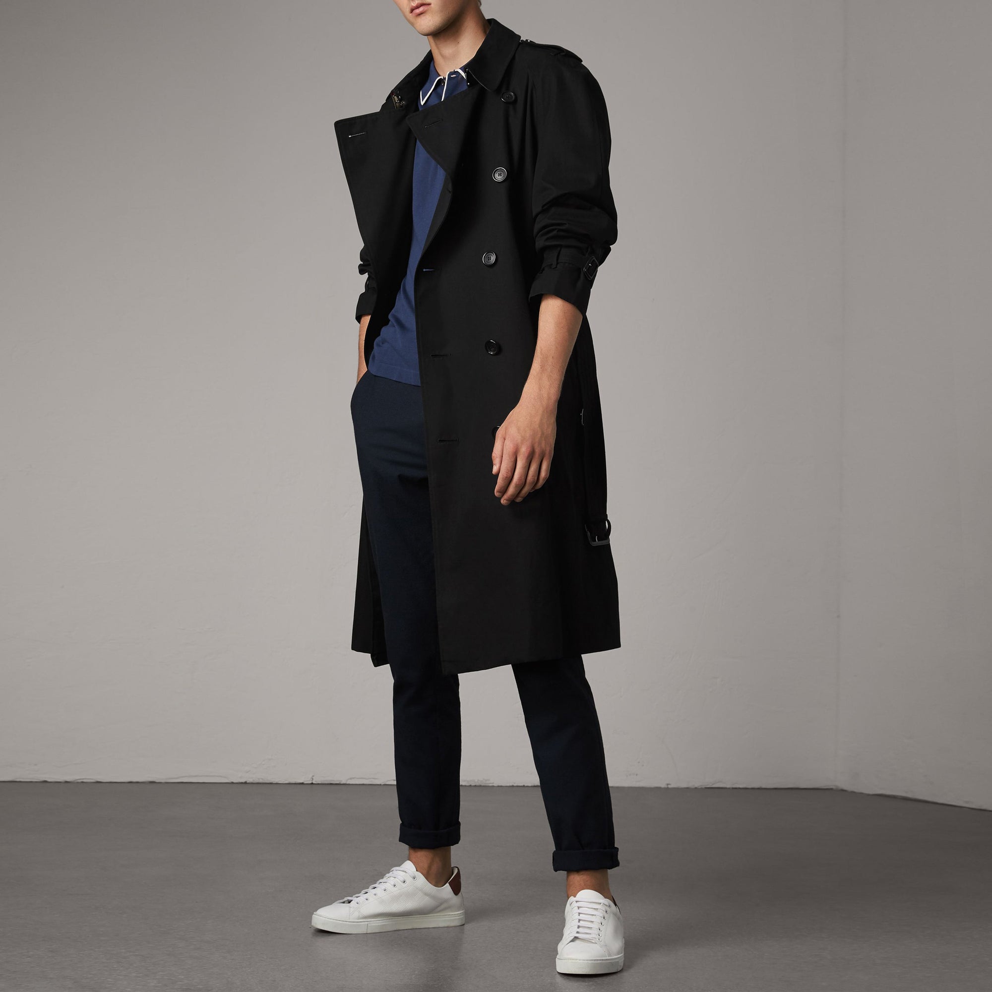 The Westminster Trench extra-long - Black