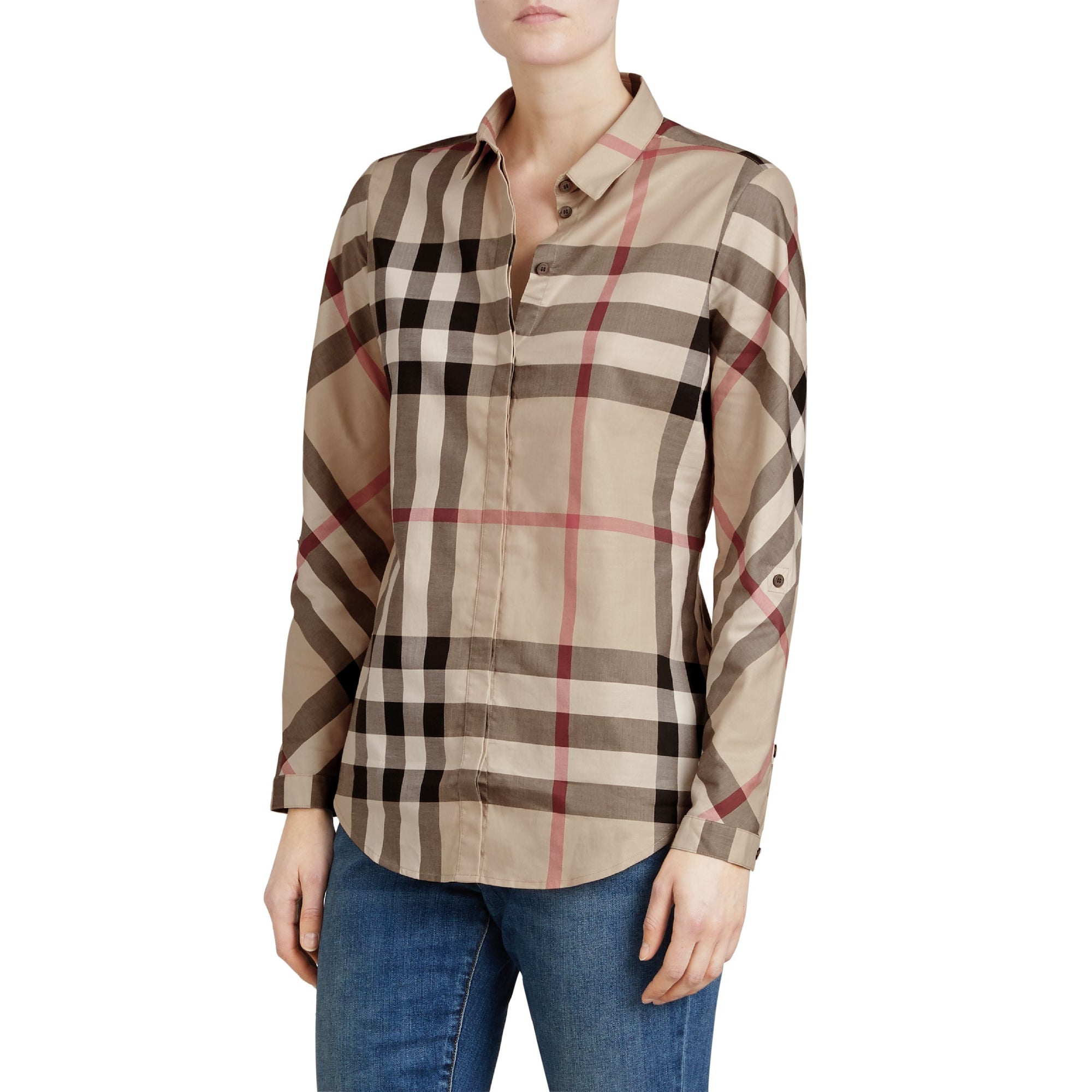 Chemise en check coton extensible - New Classic Check