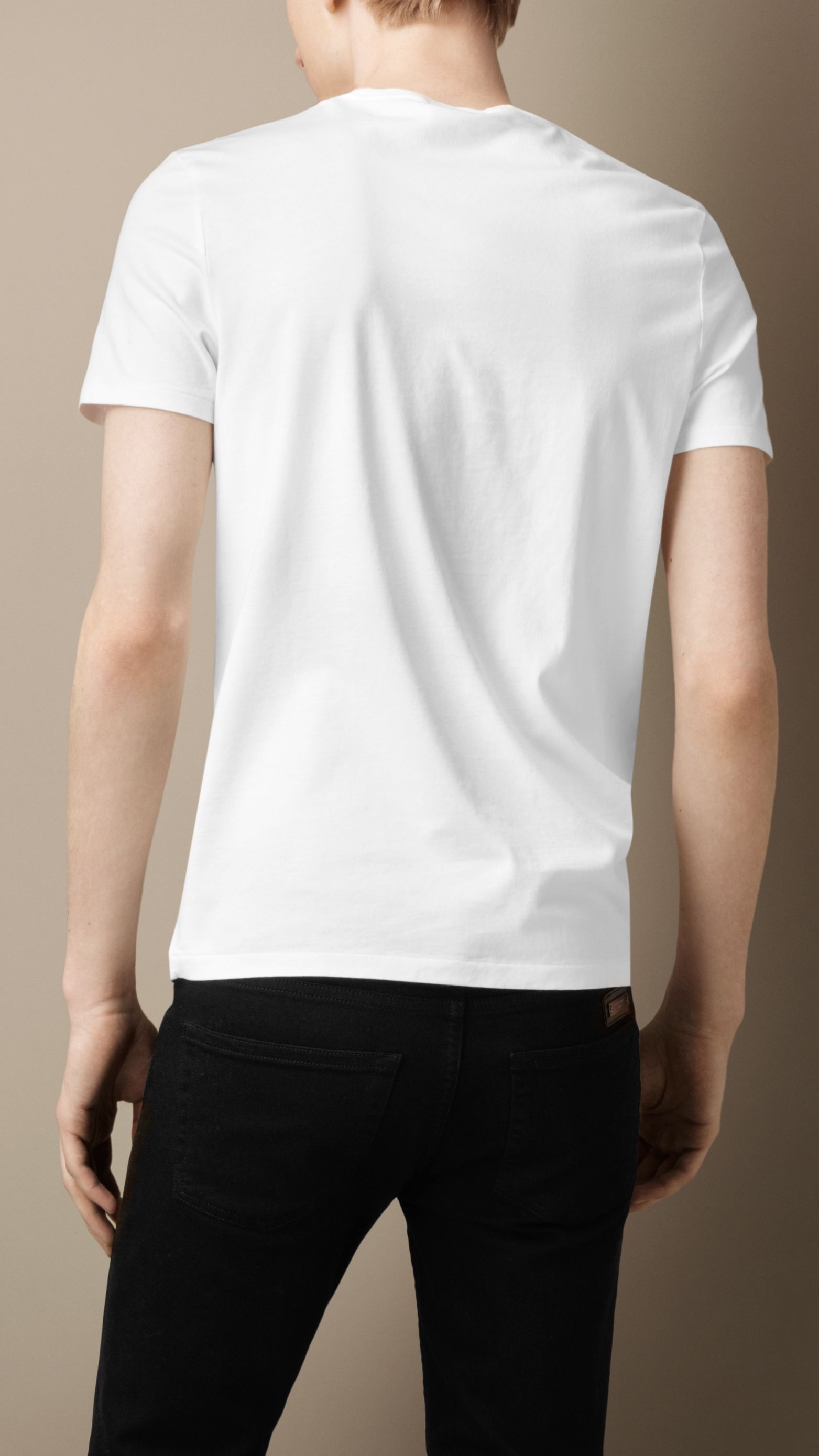 T-shirt en coton ultradoux - Optic White