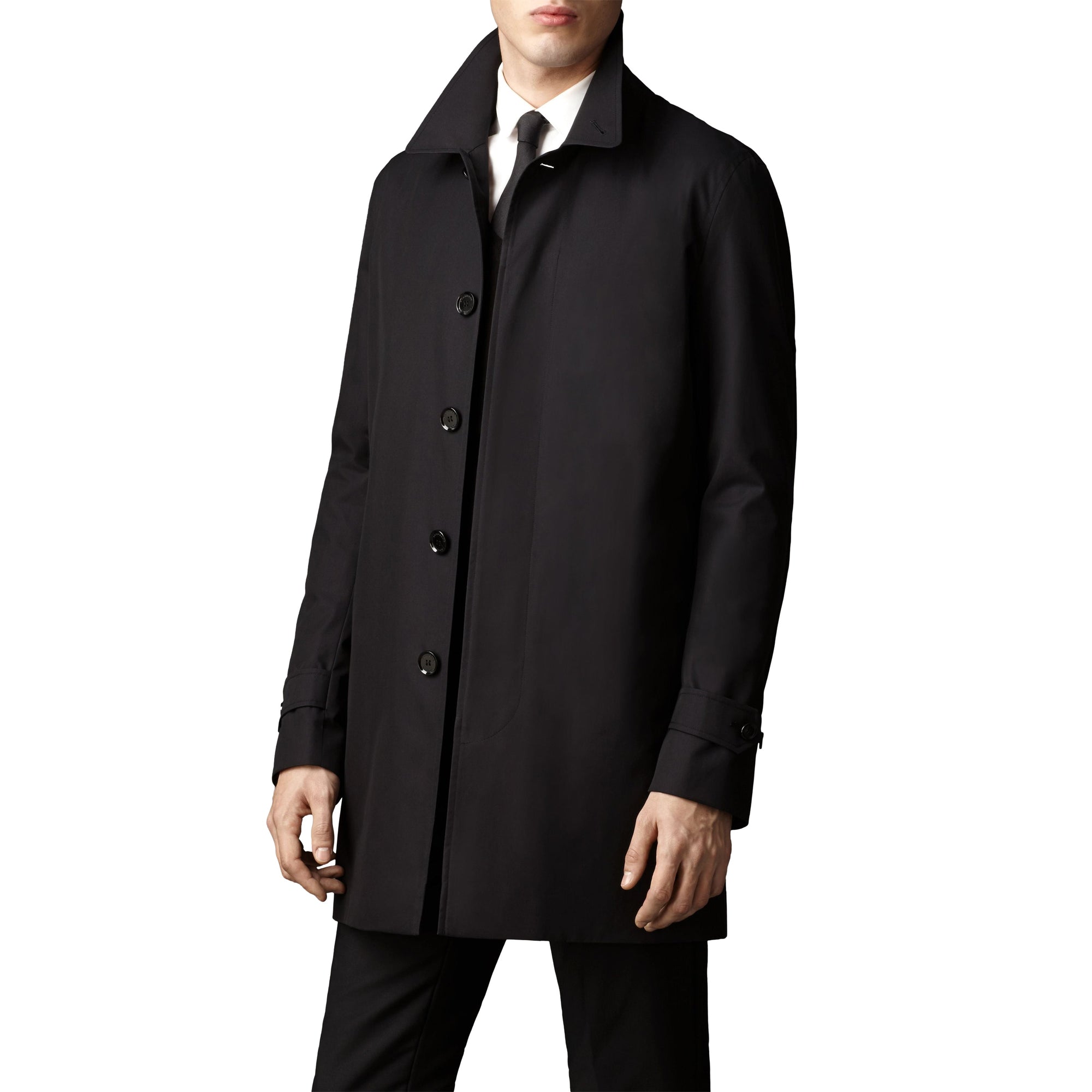 Paletot en gabardine de coton - Navy