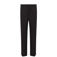 Pantalon de coupe slim en laine mohair - Black