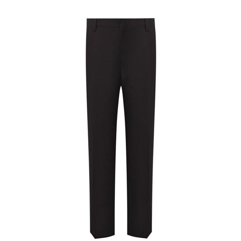Pantalon de coupe slim en laine mohair - Black