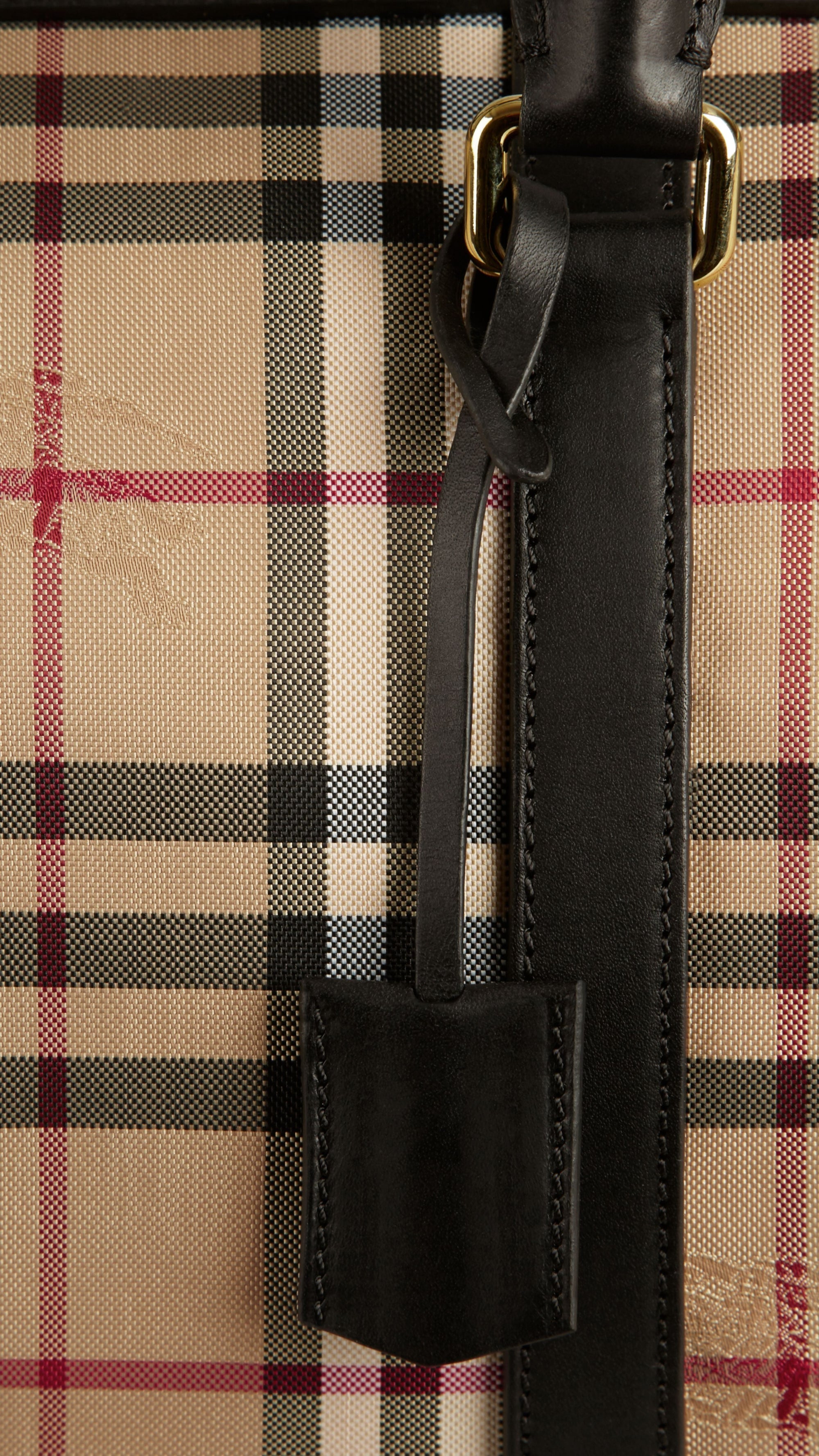 Grand sac The Alchester en Horseferry check - Black