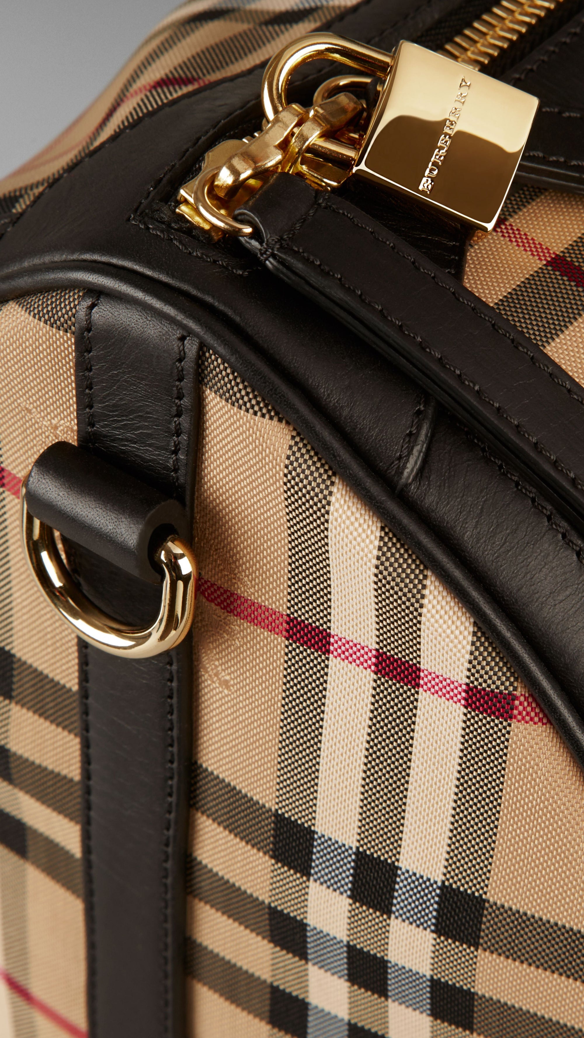 Grand sac The Alchester en Horseferry check - Black