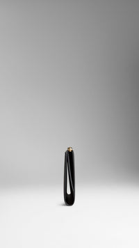 Portefeuille continental en cuir London verni - Black