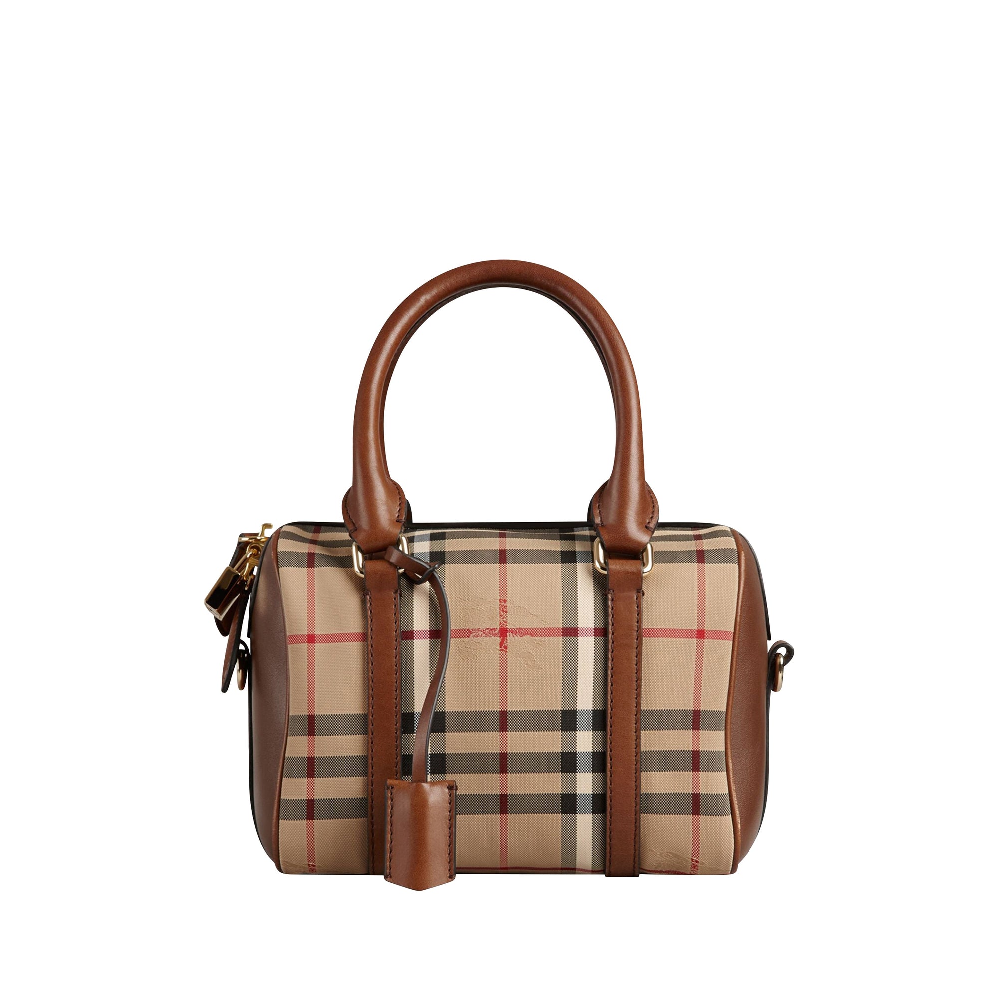 Petit sac The Alchester à motif Horseferry check - Honey & Tan