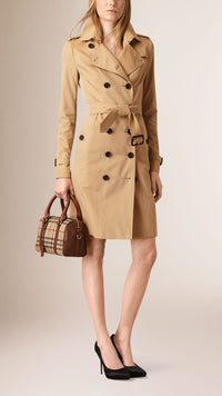 Petit sac The Alchester à motif Horseferry check - Honey & Tan