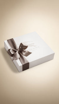 Set cadeau trois pièces pour bébé en coton - White