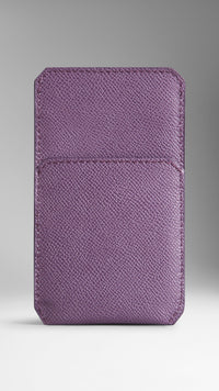 Étui pour iPhone 5/5s en cuir London - Purple Aster