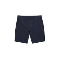 Short chino en popeline de coton - Indigo