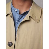 Paletot en gabardine de coton - Honey