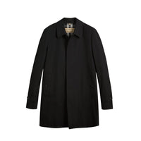Paletot en gabardine de coton - Black