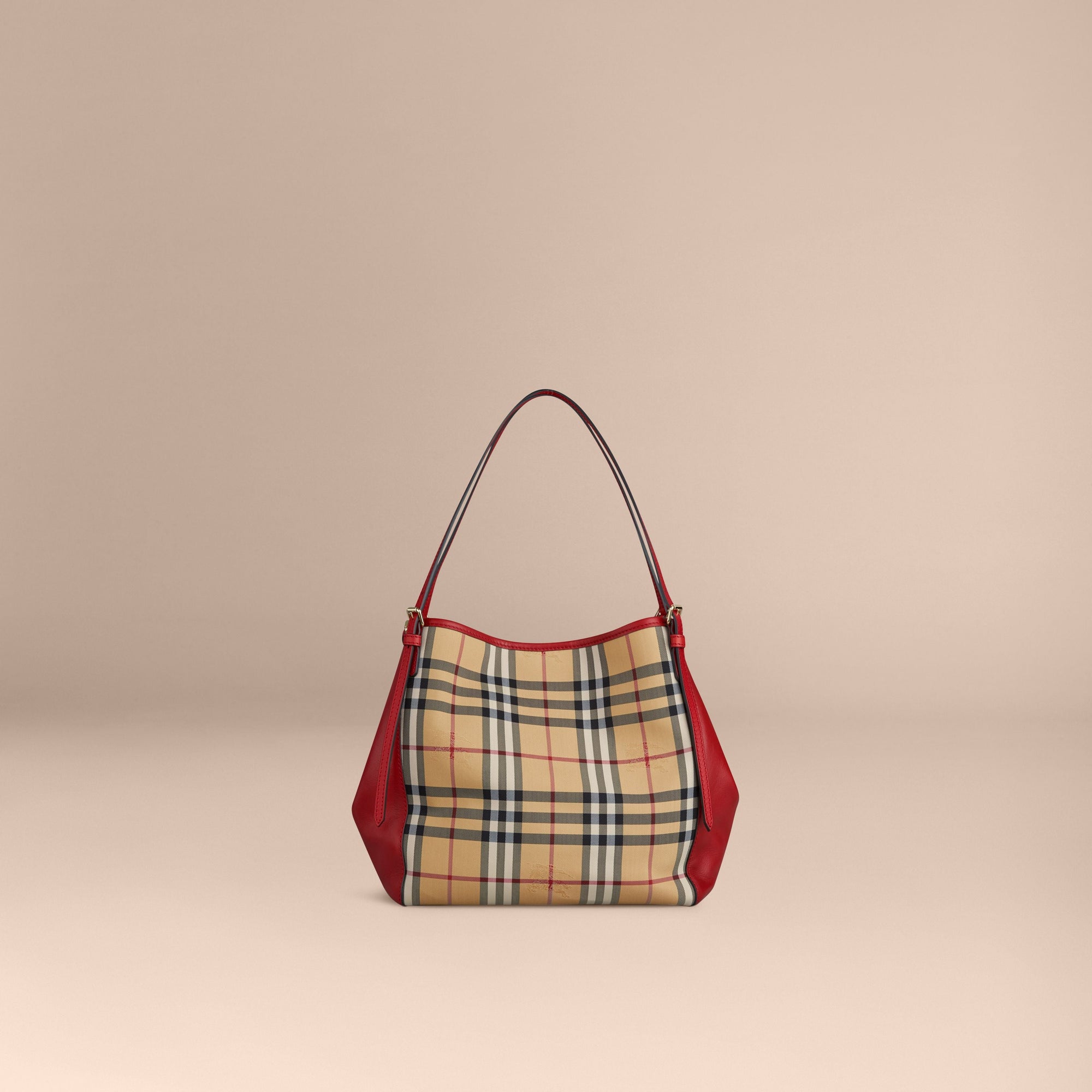 Petit Sac The Canter avec éléments en cuir - Honey & Parade Red