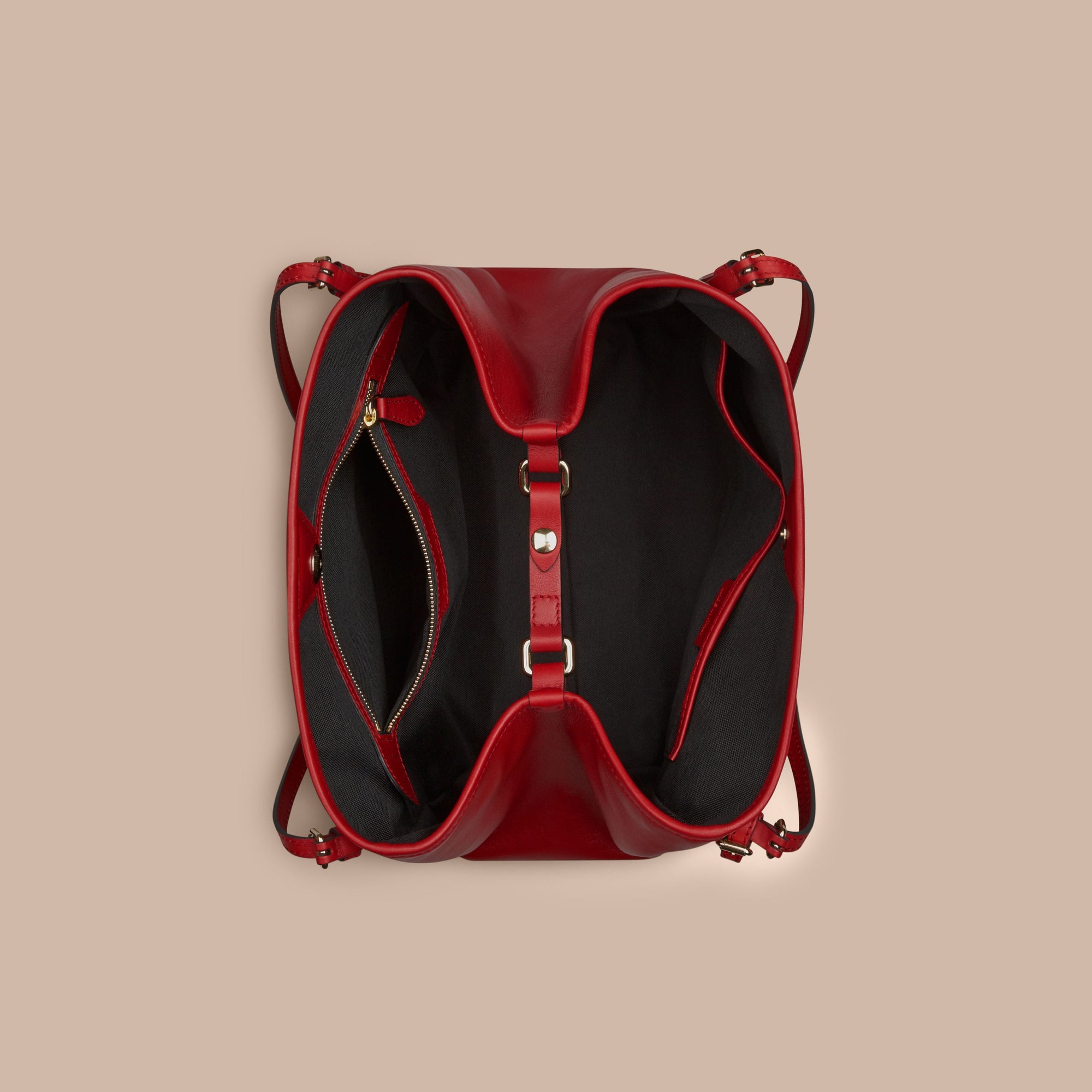 Petit Sac The Canter avec éléments en cuir - Honey & Parade Red