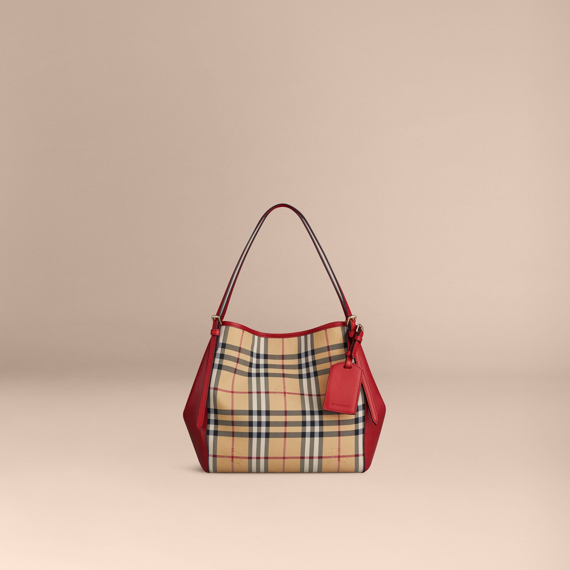 Petit Sac The Canter avec éléments en cuir - Honey & Parade Red