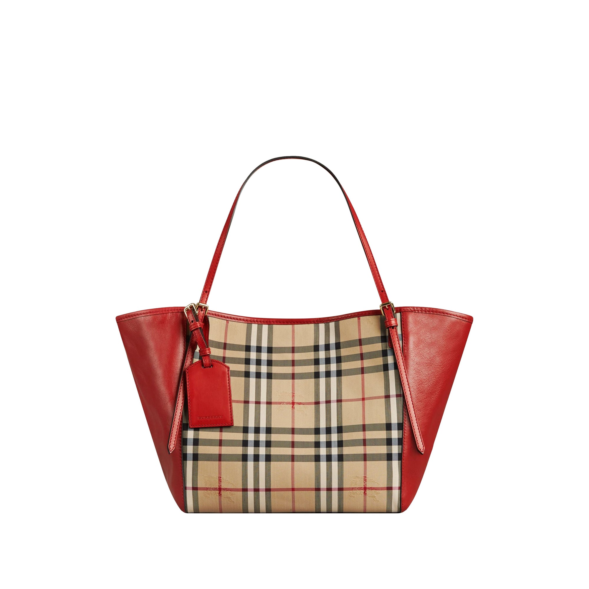 Petit Sac The Canter avec éléments en cuir - Honey & Parade Red