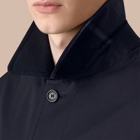 Paletot en gabardine de coton - Navy