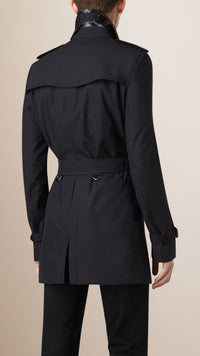 Trench-coat en gabardine de coton - Navy