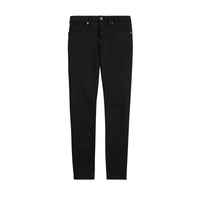 Jean skinny taille basse noir intense - Black