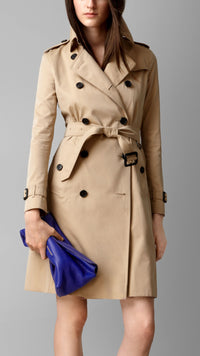 Petit clutch en cuir grainé - Brilliant Blue