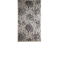 Foulard en georgette de soie à imprimé fauve - Stone Print